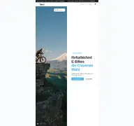 Kleine Seitenvorschau von cleverbikes.de