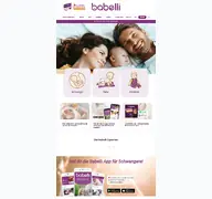 Kleine Seitenvorschau von babelli.de