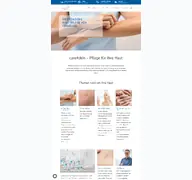 Kleine Seitenvorschau von care4skin.de