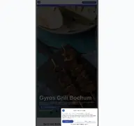 Kleine Seitenvorschau von gyros-bochum.de