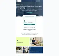 Kleine Seitenvorschau von carevista-pflege.de