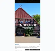 Kleine Seitenvorschau von ennenhof.de
