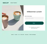 Kleine Seitenvorschau von partner.recup.de