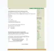 Kleine Seitenvorschau von umweltzentrum-koeln.de