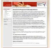 Kleine Seitenvorschau von enrichment.schleswig-holstein.de