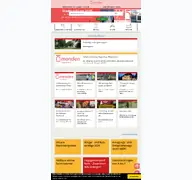 Kleine Seitenvorschau von menden.de