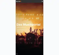 Kleine Seitenvorschau von mp3.de