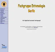 Kleine Seitenvorschau von entomologie-berlin.de