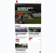 Kleine Seitenvorschau von tsv-wolfschlugen.de
