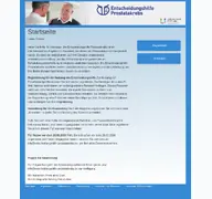 Kleine Seitenvorschau von entscheidungshilfe-prostatakrebs.de