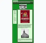 Kleine Seitenvorschau von heimatverein-rommerz.de