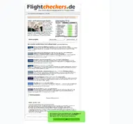 Kleine Seitenvorschau von flightcheckers.de