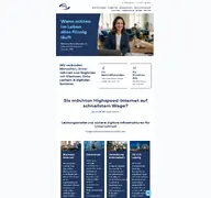 Kleine Seitenvorschau von enviatel.de