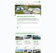 Kleine Seitenvorschau von envitec-biogas.de