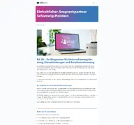 Kleine Seitenvorschau von ea-sh.de