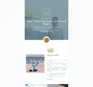 Kleine Seitenvorschau von flow-yogabinz.de