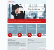 Kleine Seitenvorschau von account.selfhost.de