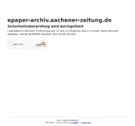 Kleine Seitenvorschau von epaper-archiv.aachener-zeitung.de