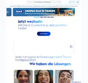 Kleine Seitenvorschau von oralb.de
