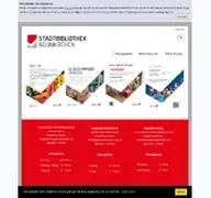 Kleine Seitenvorschau von stadtbibliothek.rznk.de