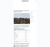 Kleine Seitenvorschau von schrottpreise-info.de