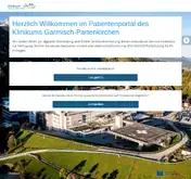 Kleine Seitenvorschau von patienten.klinikum-gap.de