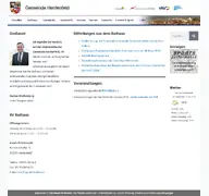 Kleine Seitenvorschau von henfenfeld.de