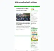 Kleine Seitenvorschau von schuetzenbruderschaft.scheidingen.de