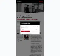 Kleine Seitenvorschau von credia.de