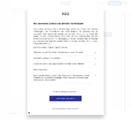 Kleine Seitenvorschau von epaper.nzz.ch