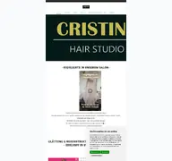 Kleine Seitenvorschau von cristinahairstudio.de