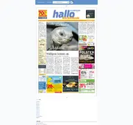 Kleine Seitenvorschau von epaper.wochenblaetter.de