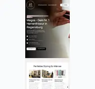 Kleine Seitenvorschau von megos-haarstudio.de