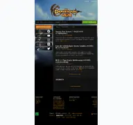 Kleine Seitenvorschau von drakensang.com