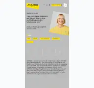 Kleine Seitenvorschau von astado-gesundheit.de