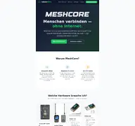 Kleine Seitenvorschau von hansemesh.de