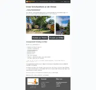 Kleine Seitenvorschau von schullandheim-ostsee.de