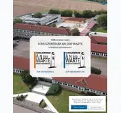 Kleine Seitenvorschau von schulzentrum-an-der-warte.de