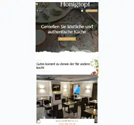 Kleine Seitenvorschau von honigtopf-restaurant.de