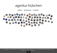 Kleine Seitenvorschau von agentur-huebchen.de