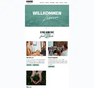 Kleine Seitenvorschau von hope-kirche.de