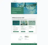 Kleine Seitenvorschau von ago-online.de
