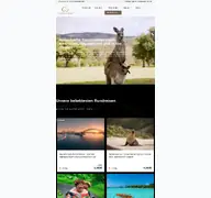 Kleine Seitenvorschau von australiatours.de