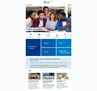 Kleine Seitenvorschau von uni-trier.de