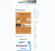 Kleine Seitenvorschau von sommerbad-wieren.de
