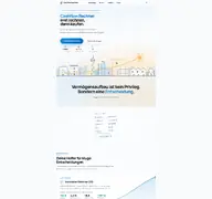 Kleine Seitenvorschau von cashflowrechner.de
