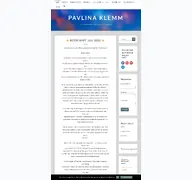 Kleine Seitenvorschau von pavlina-klemm.de