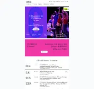 Kleine Seitenvorschau von comedia-koeln.de