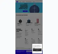 Kleine Seitenvorschau von ultimateears.com