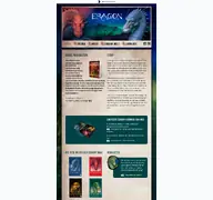 Kleine Seitenvorschau von eragon.de